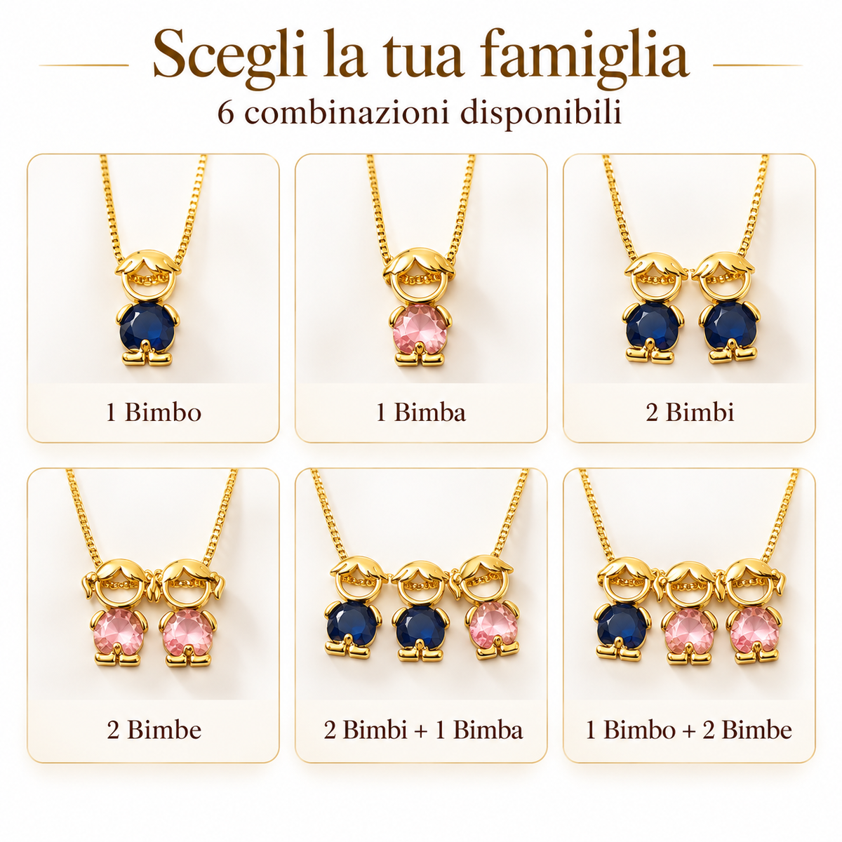 Collana dei Figli — Sempre Vicini al Cuore