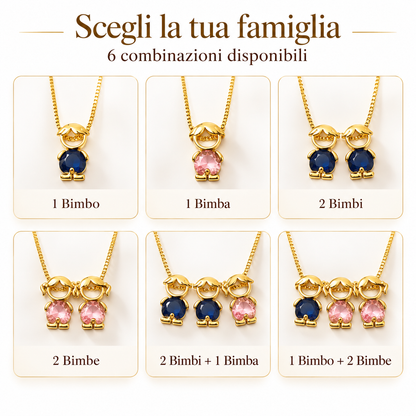 Collana dei Figli — Sempre Vicini al Cuore